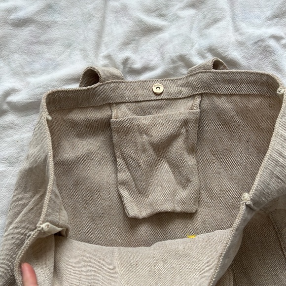 Caudlié tote bag linen - Picture 5 of 5